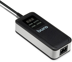 Блок питания Buro BUM-0065A90 автоматический 90W 15V-20V 11-коннект. 5A 2.1A от бытовой электросети LСD индикатор