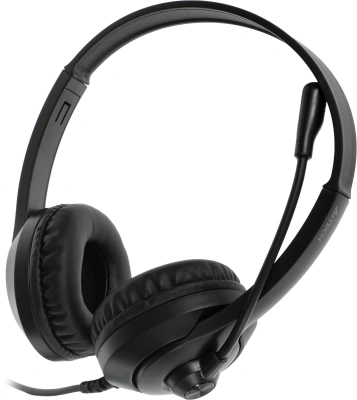 Наушники с микрофоном A4Tech Fstyler FH100i черный 1.8м накладные оголовье (FH100I (STONE BLACK))