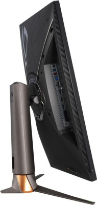 Монитор Asus 27" ROG Swift PG27UQR черный IPS LED 16:9 HDMI полуматовая HAS Piv 600cd 178гр/178гр 3840x2160 160Hz FreeSync Premium Pro DP WQ USB 7.4кг