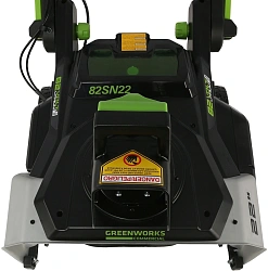Снегоуборщик электр. Greenworks GD82ST