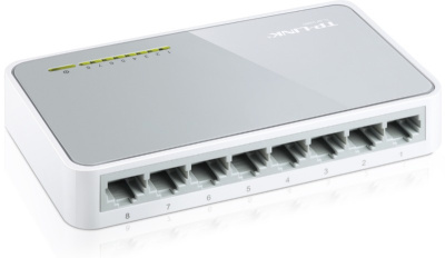 Коммутатор TP-Link TL-SF1008D 8x100Mb неуправляемый