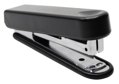 Комплект степлер+скобы Kw-Trio 05101F N10 (10листов) встроенный антистеплер ассорти 50скоб металл/пластик закрытый блистер