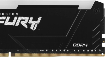 Память DDR4 2x16GB 3200MHz Kingston KF432C16BB2AK2/32 Fury Beast RGB RTL Gaming PC4-25600 CL16 DIMM 288-pin 1.35В kit single rank с радиатором Ret