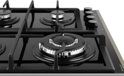 Газовая варочная поверхность Weissgauff HGG 645 BGXBV черный