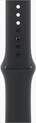 Смарт-часы Apple Watch Series 11 A3333 46мм OLED корп.черный Sport Band рем.черный разм.брасл.:M/L (MEUX4X/A)