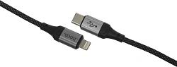 Кабель Hoco X102 Fresh iP USB Type-C (m)-Lightning (m) 1м черный коробка