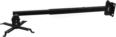 Кронштейн для проектора Buro PR04-140B черный макс.20кг потолочный поворот и наклон