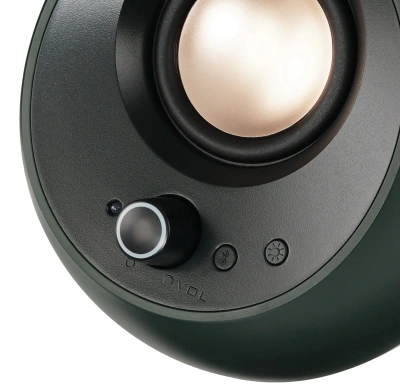 Колонки Creative Pebble Pro 2.0 черный/темно-зеленый 10Вт BT портативные