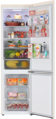 Холодильник LG GC-B509MEWM 2-хкамерн. бежевый