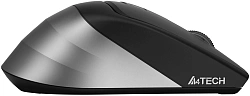 Мышь A4Tech Fstyler FG35S серый/черный оптическая 2000dpi silent беспров. USB 5but (FG35S USB GREY)