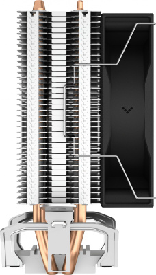 Устройство охлаждения(кулер) Deepcool AG200 Soc-AM5/AM4/1200/1700/1851 черный 4-pin 18-31dB Al+Cu 100W 304gr Ret (R-AG200-BKNNMN-G)
