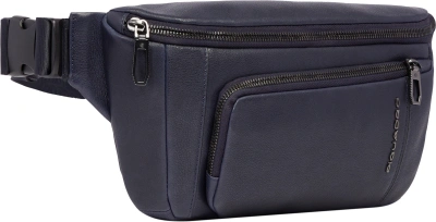 Сумка на пояс мужская Piquadro CRONUS CA2174S134/BLU синий натур.кожа