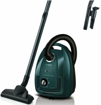 Пылесос Bosch BGL38WBU3H 1700Вт темно-зеленый/черный