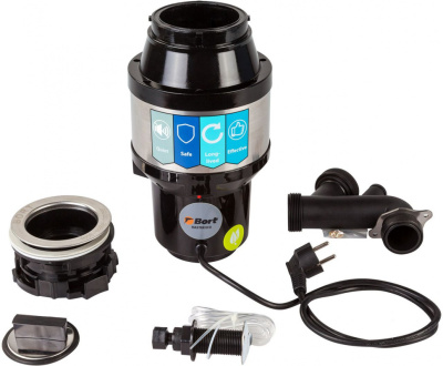 Измельчитель Bort Master Eco 390Вт черный