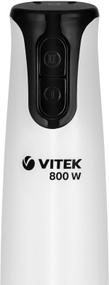 Блендер погружной Vitek VT-3412 800Вт белый/черный