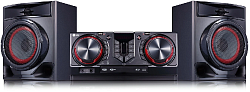 Минисистема LG XBoom CJ44 черный 480Вт FM USB BT