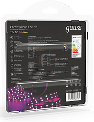 Лента светодиод. Gauss SMD 5м (312000414)