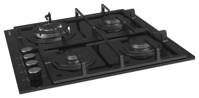 Газовая варочная поверхность Hyundai HHG 6436 BG черный