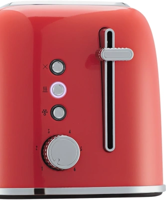 Тостер Kitfort КТ-6218-1 870Вт красный