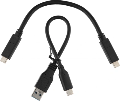 Накопитель SSD A-Data USB-C 256Gb ASE760-256GU32G2-CBK SE760 1.8" черный