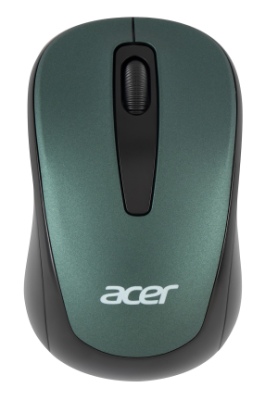 Мышь Acer OMR135 зеленый оптическая 1000dpi беспров. USB для ноутбука 3but (ZL.MCEEE.01I)