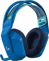 Наушники с микрофоном Logitech G733 Lightspeed синий накладные Radio оголовье (981-000943)