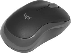 Мышь Logitech M186 черный/серый оптическая 1000dpi беспров. USB для ноутбука 2but (910-004131)