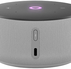 Умная колонка Yandex Станция Мини 3 Алиса серый 12W 1.0 BT/Wi-Fi (YNDX-00027GRY)