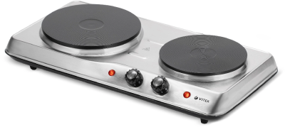Плита Электрическая Vitek VT-3702 стальной (настольная)