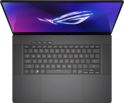 Ноутбук Asus ROG Zephyrus G16 GU605CR-QR180 Core Ultra 9 285H 32Gb SSD2Tb NVIDIA GeForce RTX5070Ti 12Gb 16" OLED 2.5K (2560x1600) без ОС grey WiFi BT Cam Bag (90NR0LZ5-M009D0)