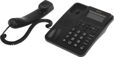Телефон проводной Texet TX-264 черный