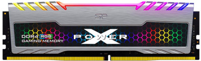 Память DDR4 2x8GB 3200MHz Silicon Power SP016GXLZU320BDB Xpower Turbine RGB RTL Gaming PC4-25600 CL16 DIMM 288-pin 1.35В kit single rank с радиатором Ret