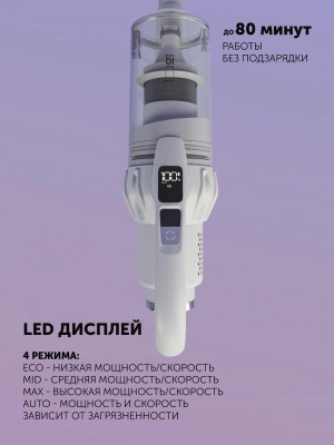 Пылесос Polaris IQ Home PVCS 4070 600Вт белый