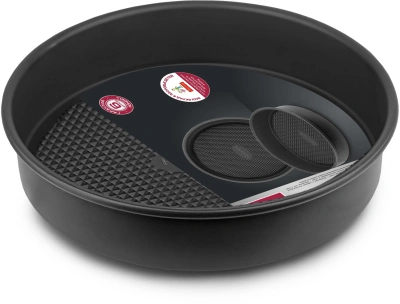 Форма для выпечки Rondell Stolz RDF-1760 кругл. d=24.5см сталь черный