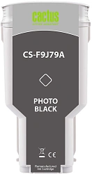 Картридж струйный Cactus CS-F9J79A 727 XXL фото черный (300мл) для HP DJ T920/T930/T1500/T1530/T2500/T2530 с чипом