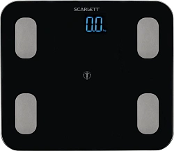 Весы напольные электронные Scarlett SC-BS33ED46 макс.150кг черный
