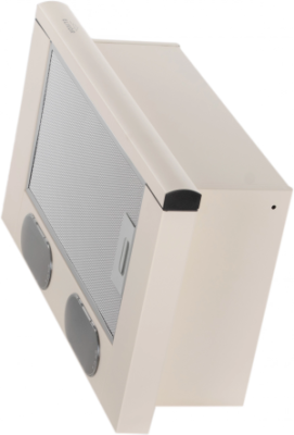 Вытяжка встраиваемая Elikor Интегра 50П-400-В2Л топленое молоко управление: кнопочное (1 мотор)