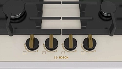 Газовая варочная поверхность Bosch PPP6B1B90R жемчужный
