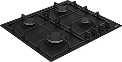 Газовая варочная поверхность Hotpoint HGMT 642 BL черный