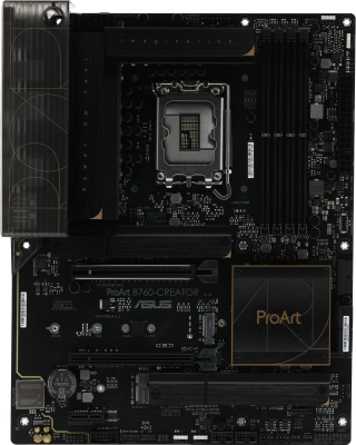 Материнская плата Asus PROART B760-CREATOR Soc-1700 Intel B760 4xDDR5 ATX AC`97 8ch(7.1) 1 x 2.5Gigabit + Gigabit Ethernet RAID+HDMI+DP