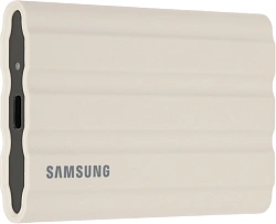 Накопитель SSD Samsung Original USB-C 1Tb MU-PE1T0K/WW Shield T7 1.8" бежевый