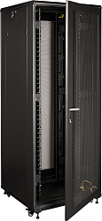 Шкаф серверный Lanmaster Business (TWT-CBB-47U-8X12-P1) напольный 47U 800x1200мм пер.дв.перфор. задн.дв.перфор.2-хст. 2 бок.пан. 800кг черный
