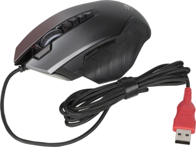 Мышь A4Tech Bloody J95s серый оптическая 8000dpi USB3.0 9but (J95S GREY)