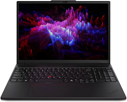 Ноутбук Lenovo ThinkPad P16s G3 Core Ultra 7 155H 32Gb SSD1Tb NVIDIA RTX 500 Ada 4Gb 16" OLED WQUXGA (3840x2400) Windows 11 Pro black WiFi BT Cam (21KTS4HD00)