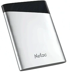 Накопитель SSD Netac USB-C 480GB NT01Z6S-480G-32SL Z6S 2.5" серебристый