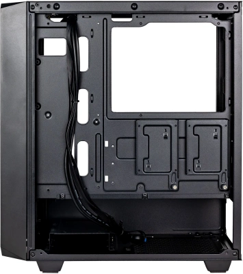 Корпус Hiper BH34-1 черный без БП ATX 5x120mm 2x140mm 2x200mm 1xUSB3.0 audio bott PSU