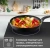 Сковорода ВОК (WOK) Tefal Easy Plus 4237628 круглая 28см ручка несъемная (без крышки) черный (9100054099)