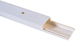 Кабельный канал IEK CKK11-020-010-1-K01 Ecoline 20x10мм белый 2м (упак.:1шт)