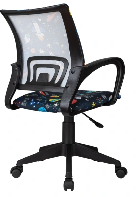 Кресло детское Бюрократ Burokids 1 мультиколор шаттл крестов. пластик