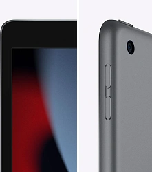 Планшет Apple iPad 2021 A2602 A13 Bionic 6С RAM3Gb ROM64Gb 10.2" IPS 2160x1620 iOS серый космос 8Mpix 12Mpix BT WiFi 10hr
